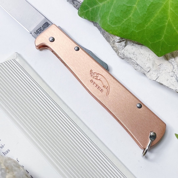 Mercator Otter-Messer 200mm Traditional German Folding Pocket Knife in Copper