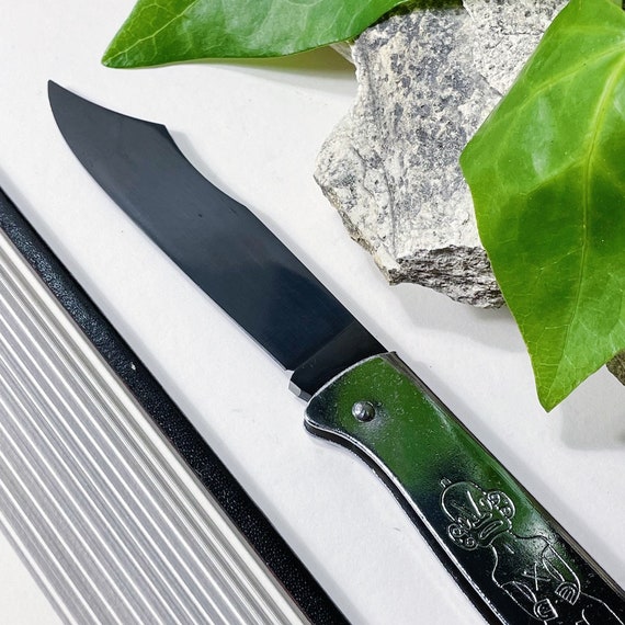 Douk Douk Le Tiki Couteau de Poche Pliant Traditionnel Français