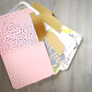 Indexkaarten dubbelzijdig voor journaling | Indexkaart met lipjes | verscheidenheid aan bestandspagina's | Receptkaarten | Assortiment