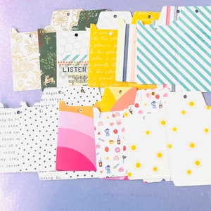 Ensemble de 8 enveloppes assorties pour pièces de monnaie | Journalisation