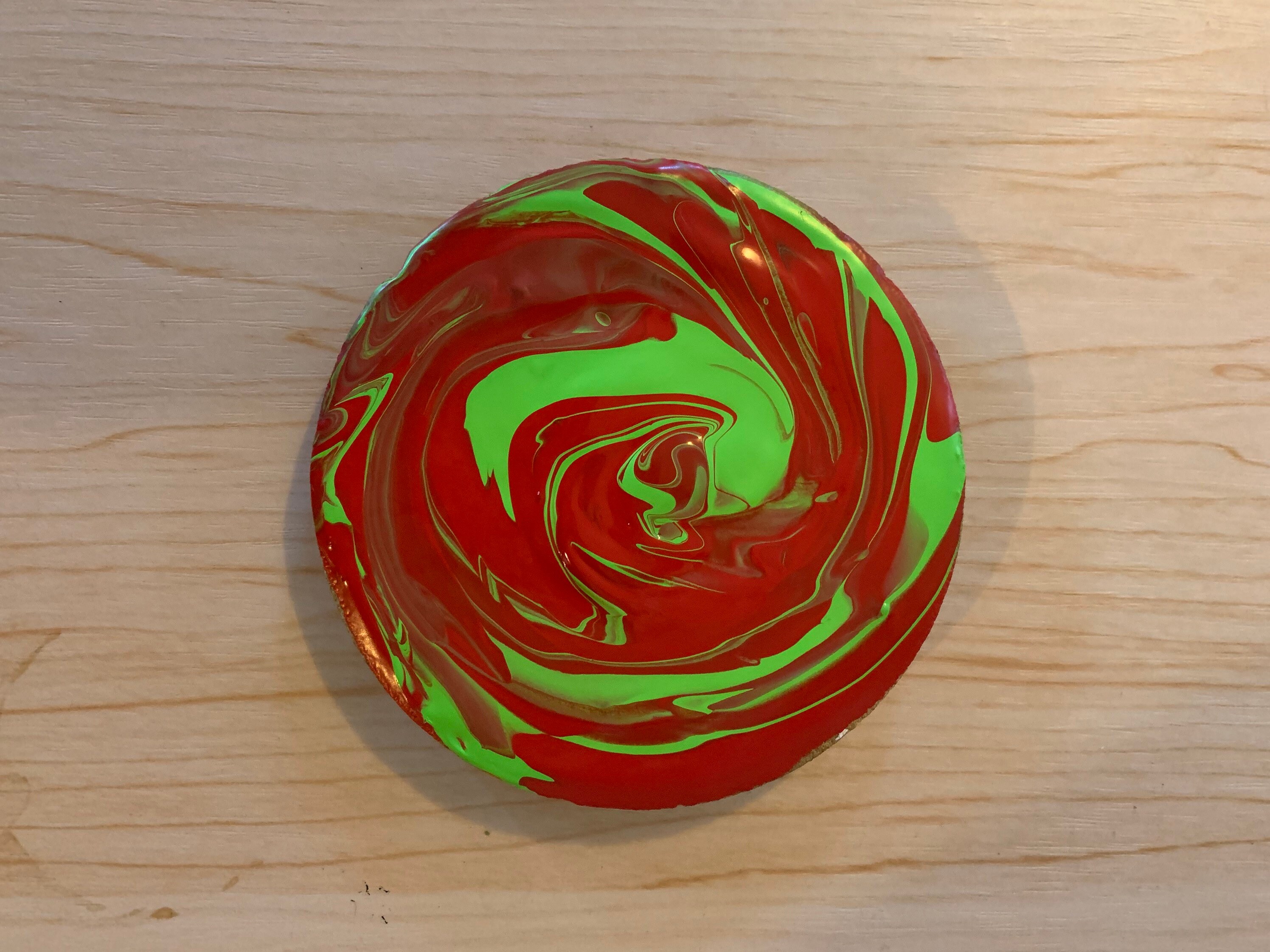 Custom Painted Thirstystone Stone Coaster Etsy