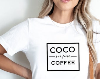Women's Chic Like Coco Slogan Ladies Short Sleeve Fashion Cotton T-Shirt Tee Top