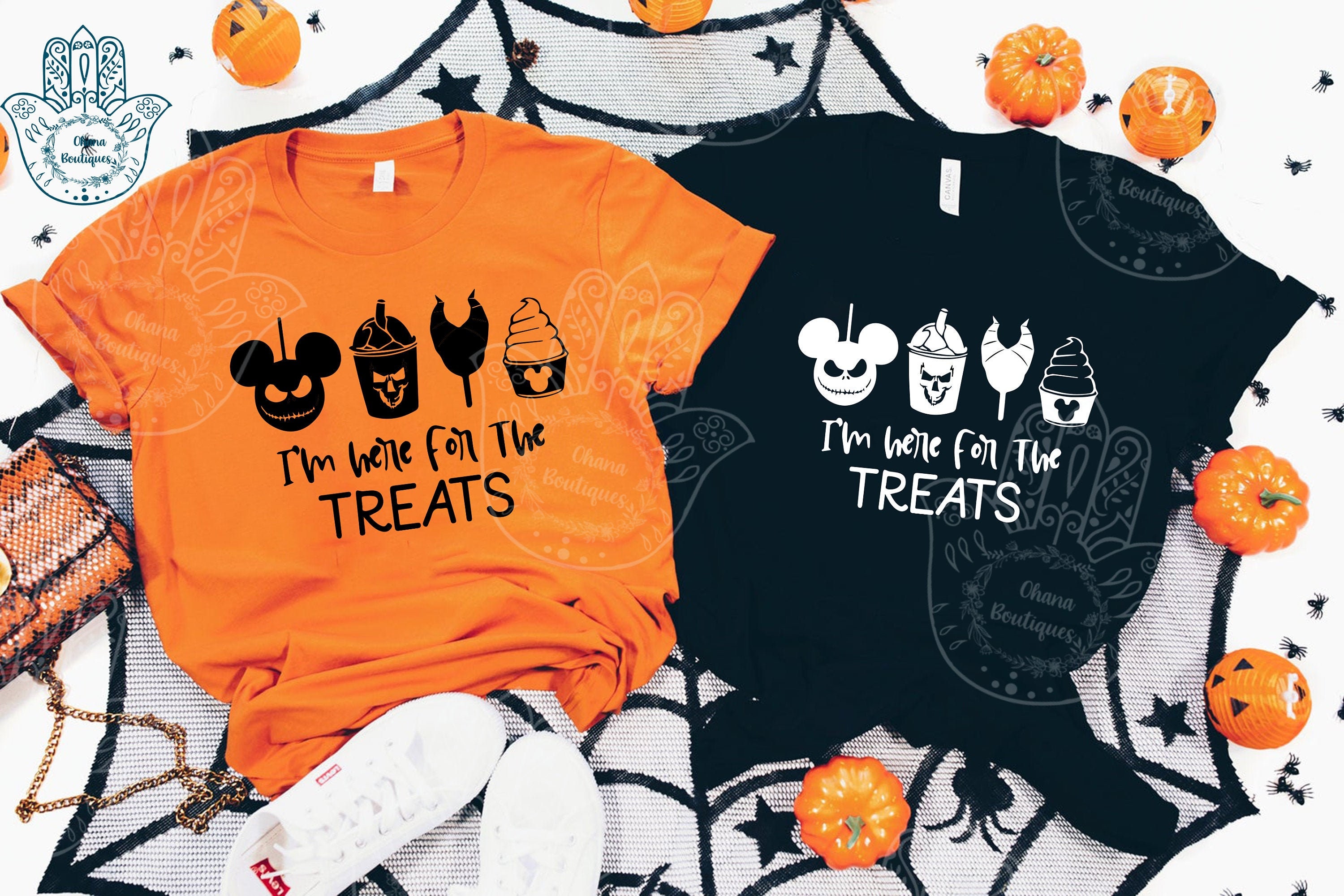 Discover I'm Here For The Treats, Disney Halloween Snacks Squad Family Matching