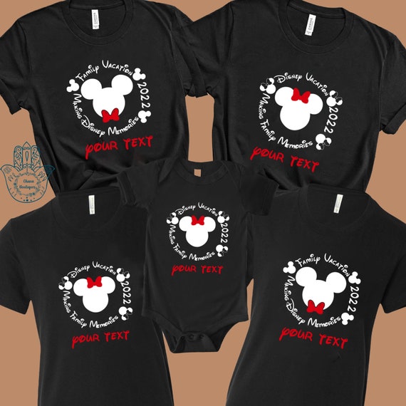 Disney Family Vacation Shirts Disney Shirt Disney Family Trip Etsy