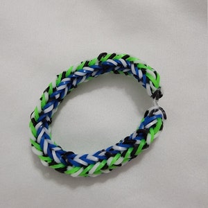 Double Fishtail Rubber Band Bracelet