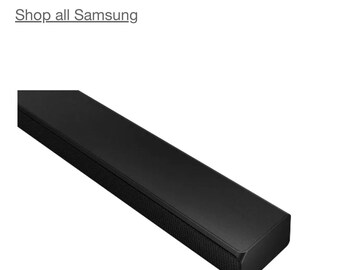 Samsung 2.1 290 Watt Soundbar | Etsy 