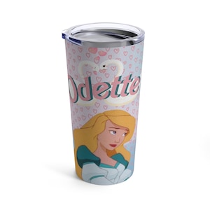 Swan Princess Retro Tumbler - 20oz - Far Longer Than Forever Tumbler