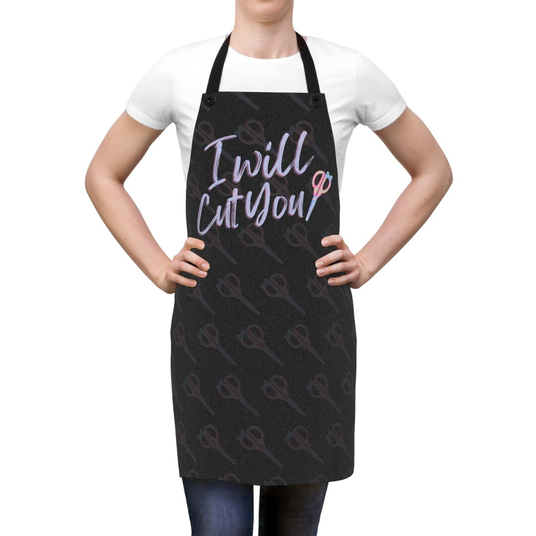 Scissors Apron Funny