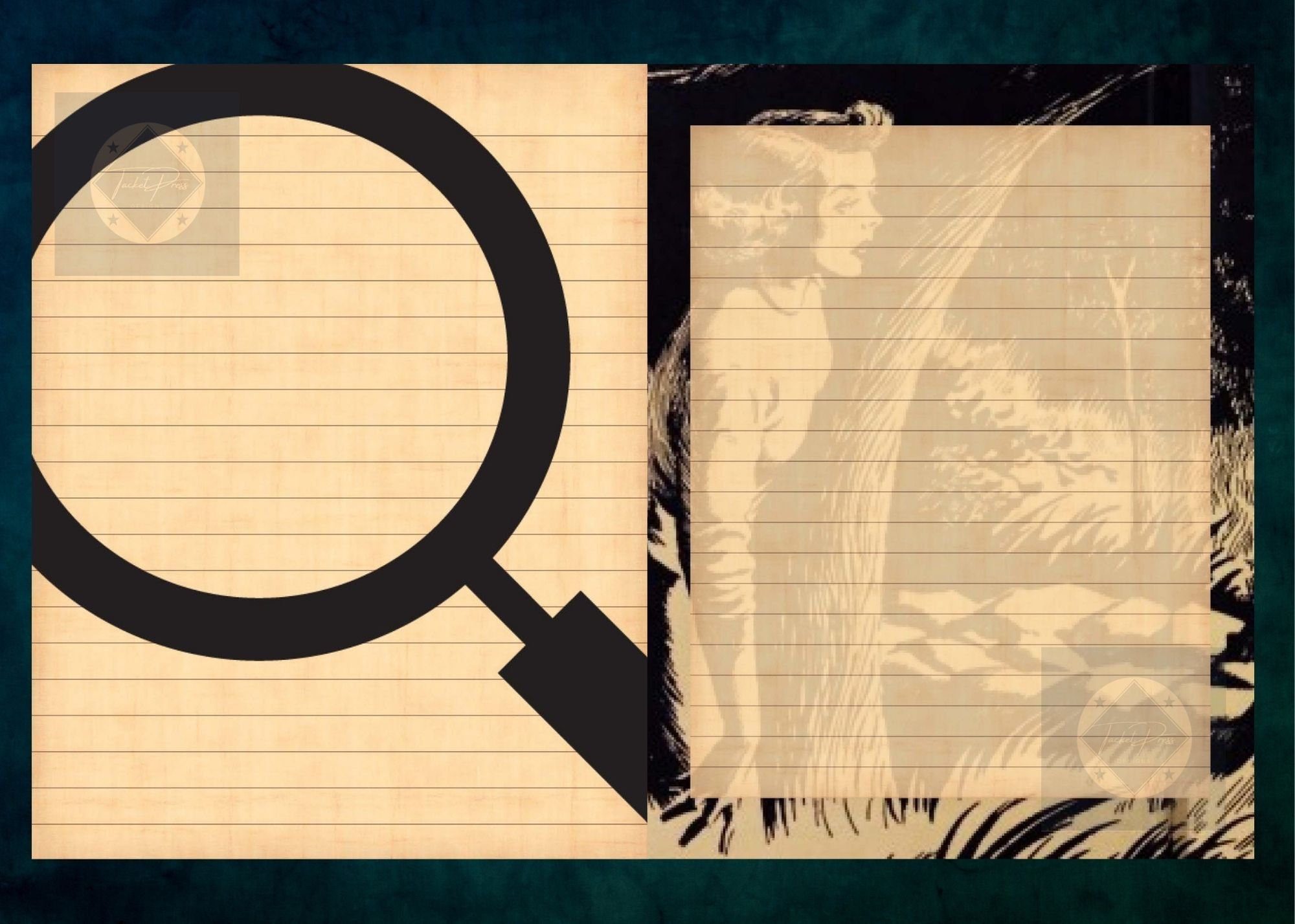 Nancy Drew, Printable Stationery | Digital Paper | Writing Paper ...