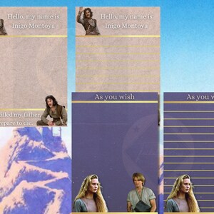 The Princess Bride printable Writing Paper digital Paperprintable ...