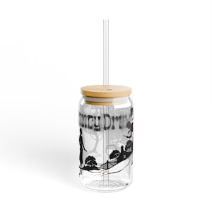 Nancy Drew Cup | Nancy Drew Sipper Glass, 16oz | Glass Nancy Drew Cup | Vintage Nancy Drew