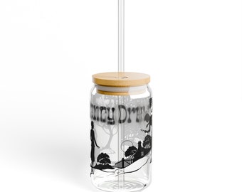 Nancy Drew Cup | Nancy Drew Sipper Glass, 16oz | Glass Nancy Drew Cup | Vintage Nancy Drew
