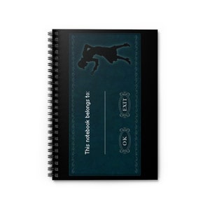 Nancy Drew Notebook - Nancy Drew Spiral Notebook - Linha Governada - Retro Nancy Drew Game Notebook
