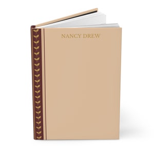 Nancy Drew Notebook - Nancy Drew Inspired Replica Notebook