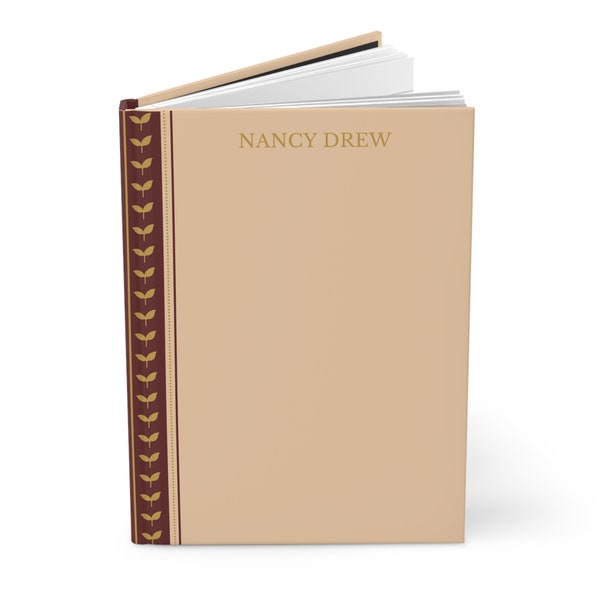 Carnet de notes Nancy Drew - réplique de carnet inspirée de Nancy Drew