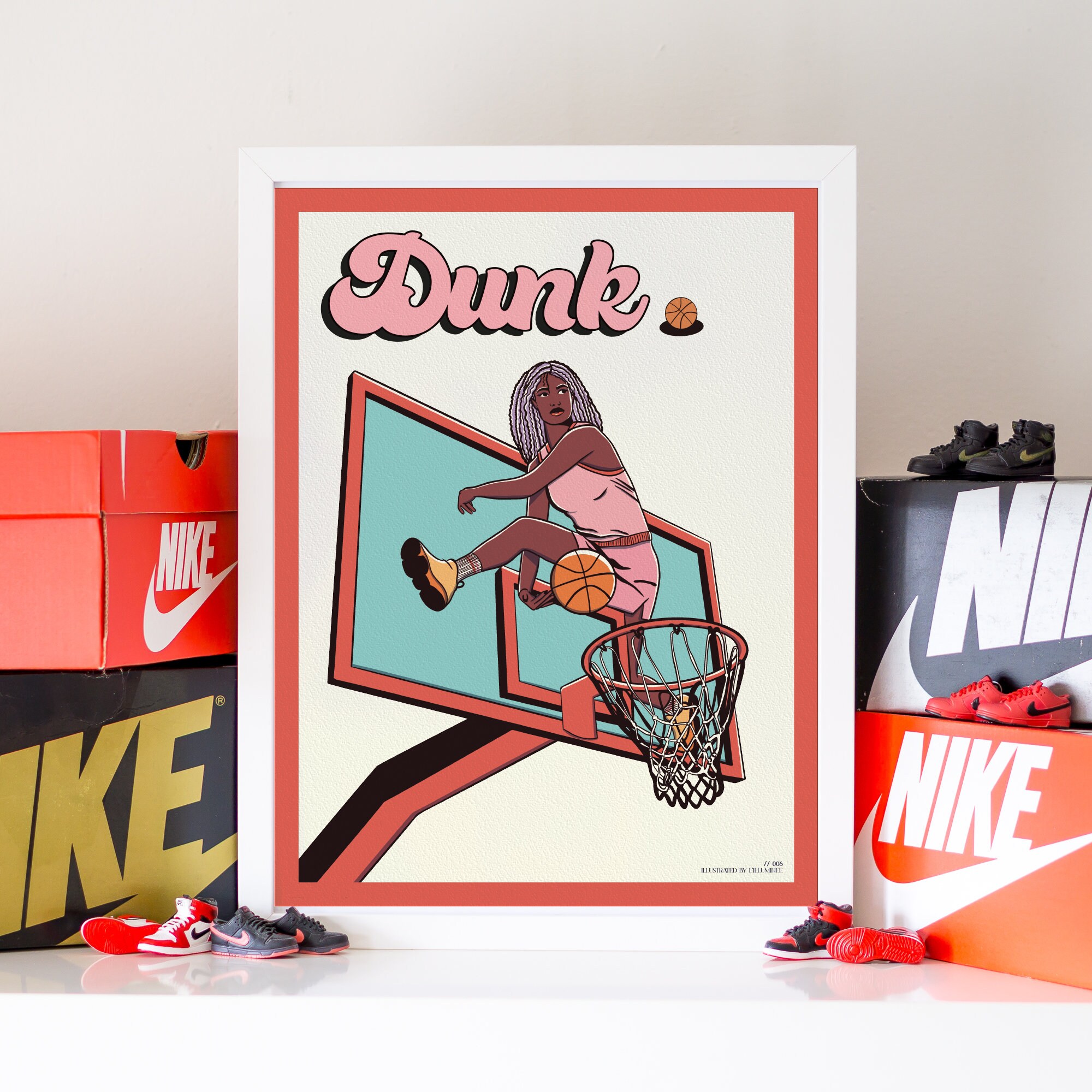 Affiche Basket – L'Atelier du Poster