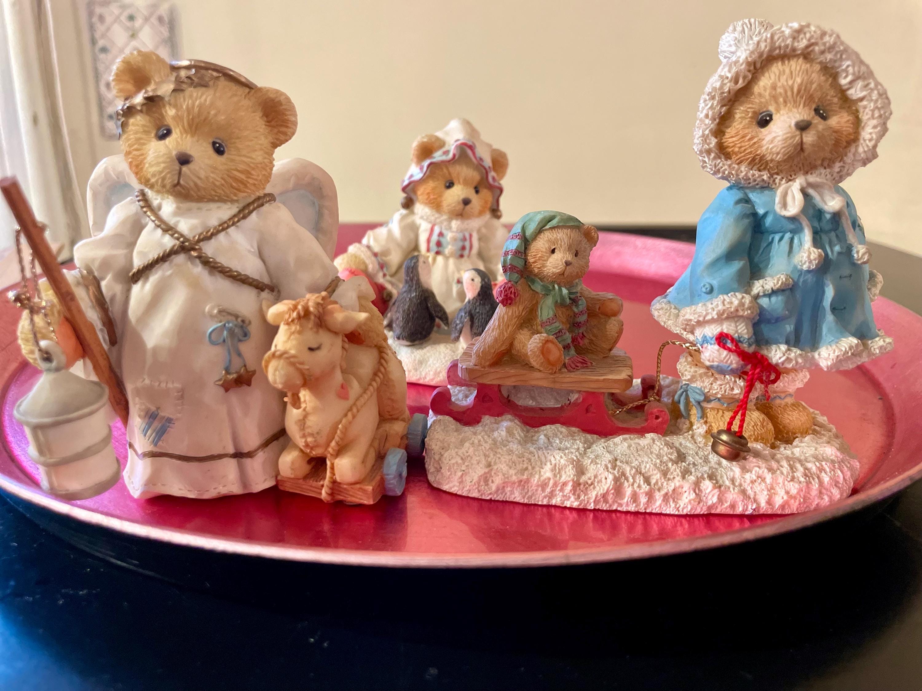 Cherished Teddies Winter - Etsy