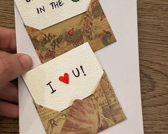 Mother's Day Card with Mini Secret Envelopes – Interactive 3D Keepsake Greeting for Mom
