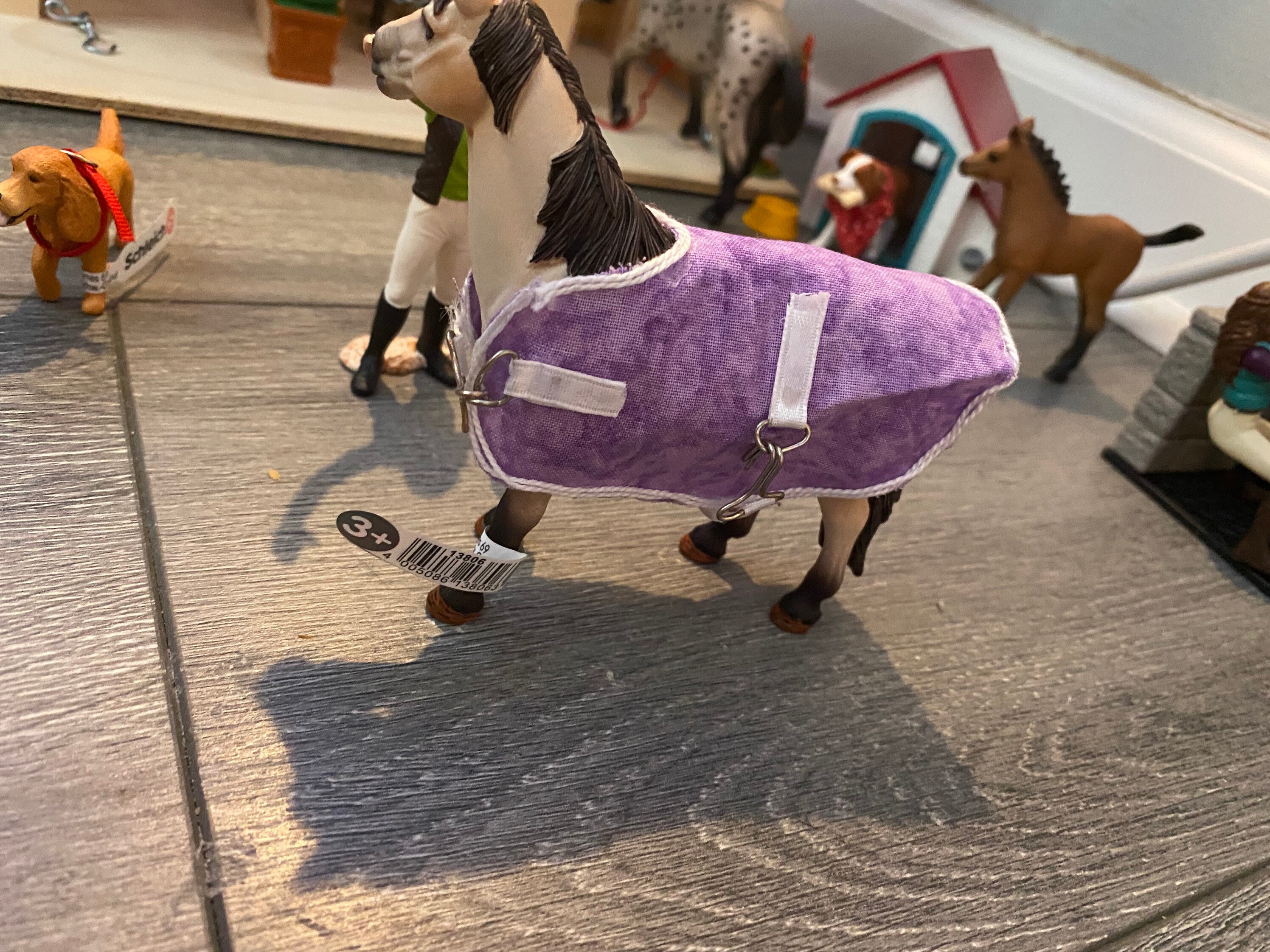 Horse blanket for schleich horses. 16 DIFFERENT COLORS Etsy