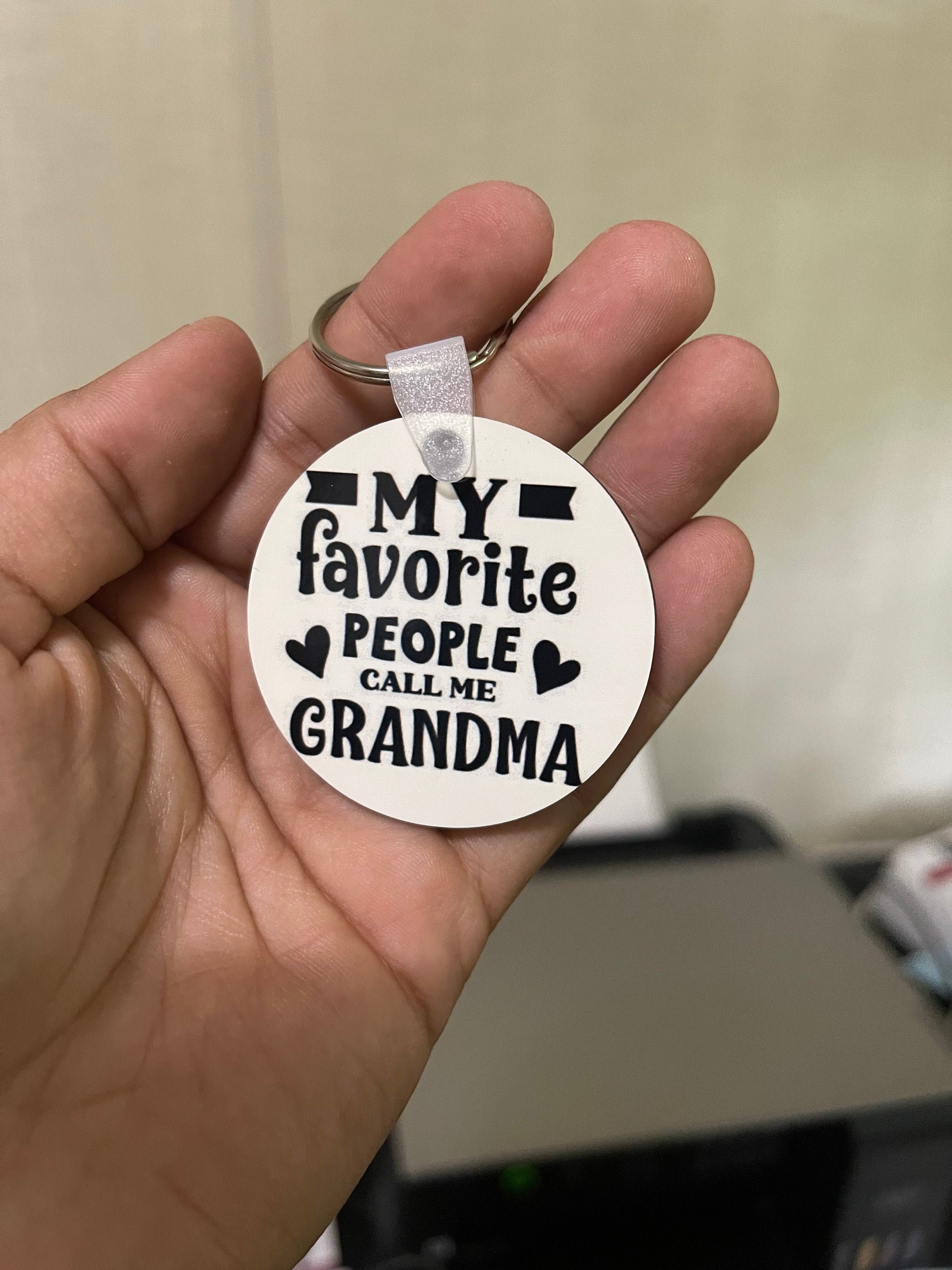 Grandma Keychain Etsy