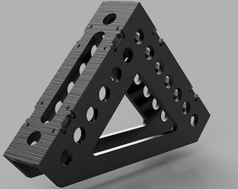 Archivos DXF de escuadra de soldadura de 90 grados de 50 x 200 x 200 x 6 mm
