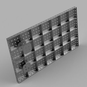 Welding Table 1400 x 800 x 50 x 4.5mm DXF Files
