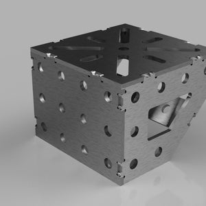 Vice Multi Mount 8 x 8 x 6 x 1/4 Inch DXF Files