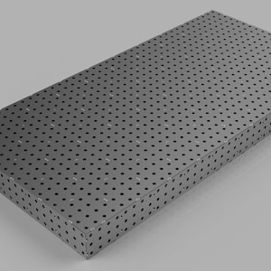 Welding Table 2000 x 1000 x 150 x 6mm DXF
