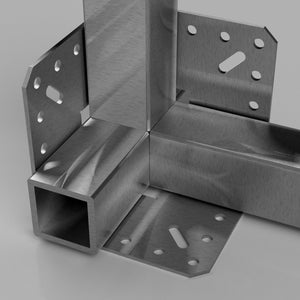 Welding Corner Clamping Square 10 x 10 x 4.75 x 1/4mm DXF Files