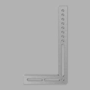 Slotted Flat Square 450 x 250 x 50 x 6mm DXF Files