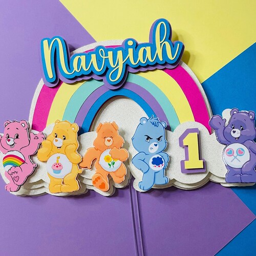 Care Bear Cake Topper Etsy
