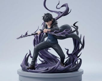 Solo Leveling Sung Jin Woo STL 3MF 3D Model Anime Download