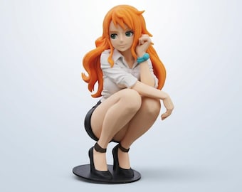 Nami One Piece STL 3MF 3D Model Anime AMS of Enkele Kleur Digitale Download