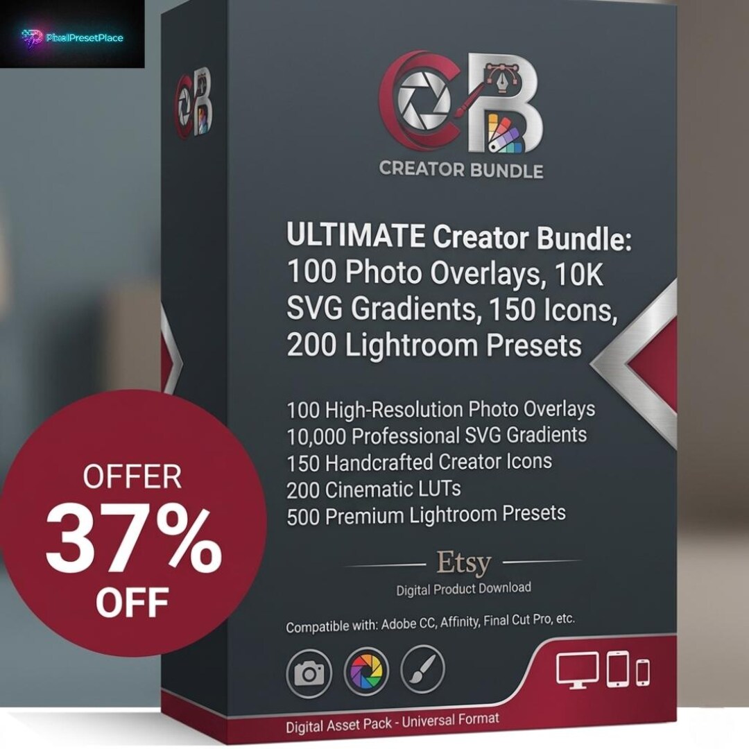 Ultimate Creator Bundle 2026 500 Lightroom Presets Instagram Aesthetic ...