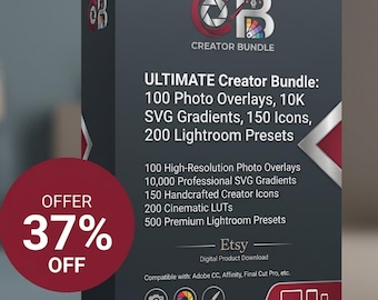 Ultieme Creator Bundle 2026: 500 Lightroom-presets (Instagram, Esthetisch, Cinematisch, Reizen, Mobiel, Desktop) Downloaden