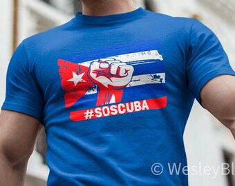 SOS キューバ シャツ、#FreeCuba T シャツ、Viva Cuba Libre、Patria y Vida T シャツ、Diaz Canel Singao、#SeAcabó T シャツ、Viva Cuba Libre シャツ