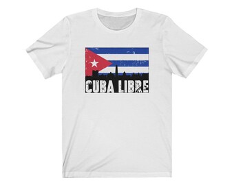 SOS キューバ シャツ、#FreeCuba T シャツ、Viva Cuba Libre、Patria y Vida T シャツ、Diaz Canel Singao、#SeAcabó T シャツ、Viva Cuba Libre シャツ