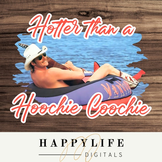 Hotter than a Hoochie Coochie Alan Jackson PNG Image
