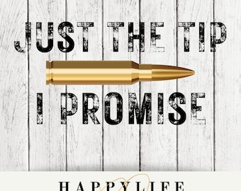 Just the tip I promise Bullet Black and White PNG Images