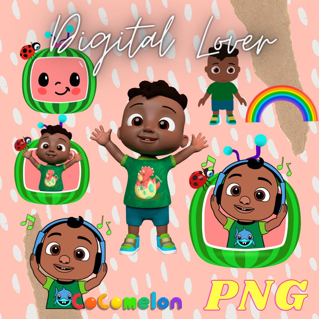 Cocomelon Cody PNG Digital | Etsy