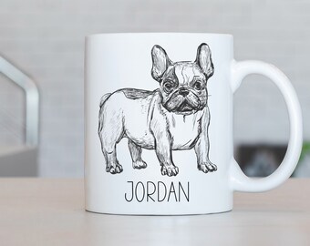 French Bulldog Mug, French Bulldog Gift, French Bulldog Lover Gifts, French Bulldog Present, French Bulldog Gifts Ideas, Frenchie Mug LL04