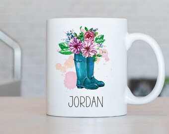 Gardening Mug, Personalized Gardening Coffee Cup, Gardening Present, Gardening Gift Ideas, Gardening Birthday Gifts LL72