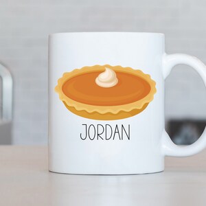 Pumpkin Pie Mug, Personalized Pumpkin Pie Coffee Cup, Pumpkin Pie Present, Pumpkin Pie Gift Ideas, Pumpkin Pie Birthday Gifts LB80