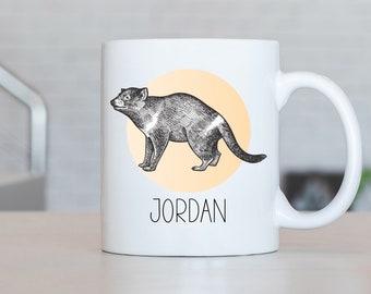 Tasmanian Devil Mug, Personalized Tasmanian Devil Coffee Cup, Tasmanian Devil Present, Tasmanian Devil Gift Ideas LL241