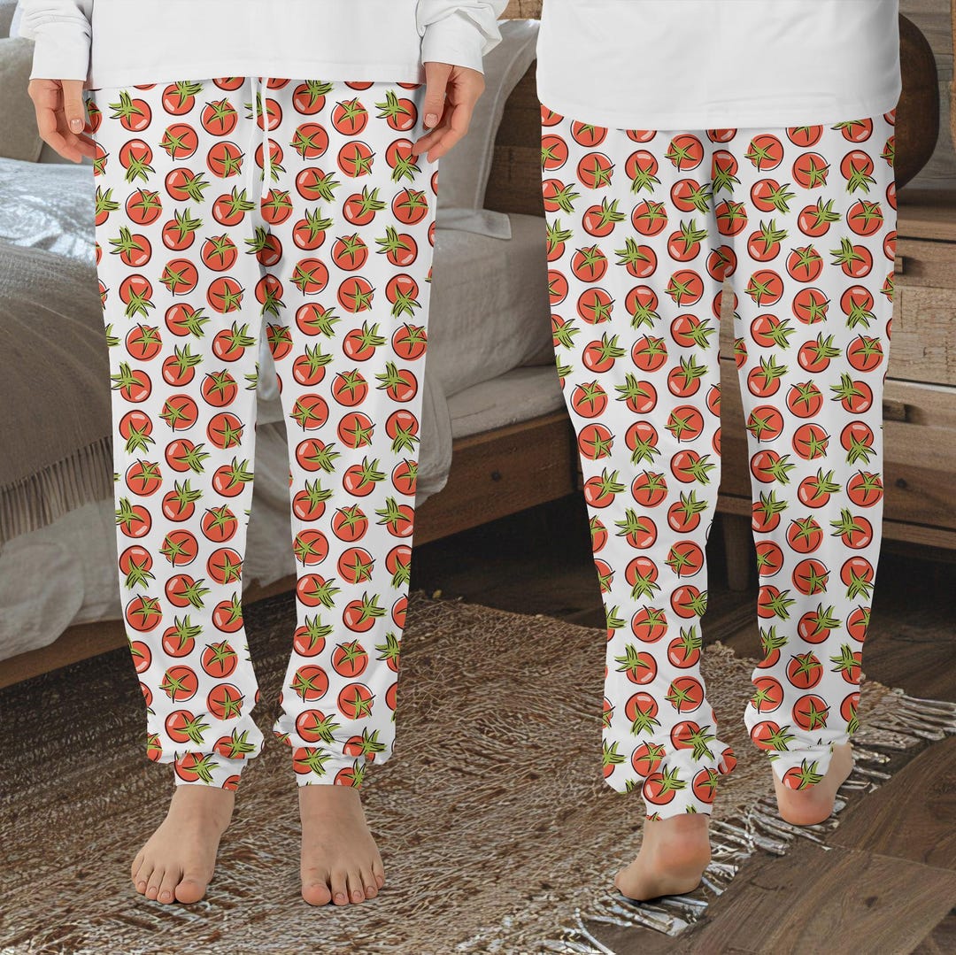 Tomato Red Sleeveless Button Front Pant Set