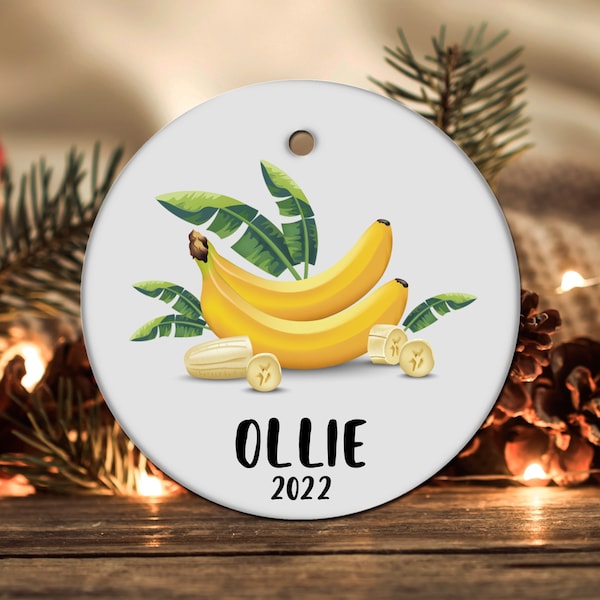 Banana Ornament Etsy