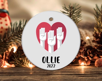 Personalized Volunteer Ornament, Volunteer Gift, Christmas Ornament, Volunteer Christmas Tree Decor, Present, Decoration LOC256