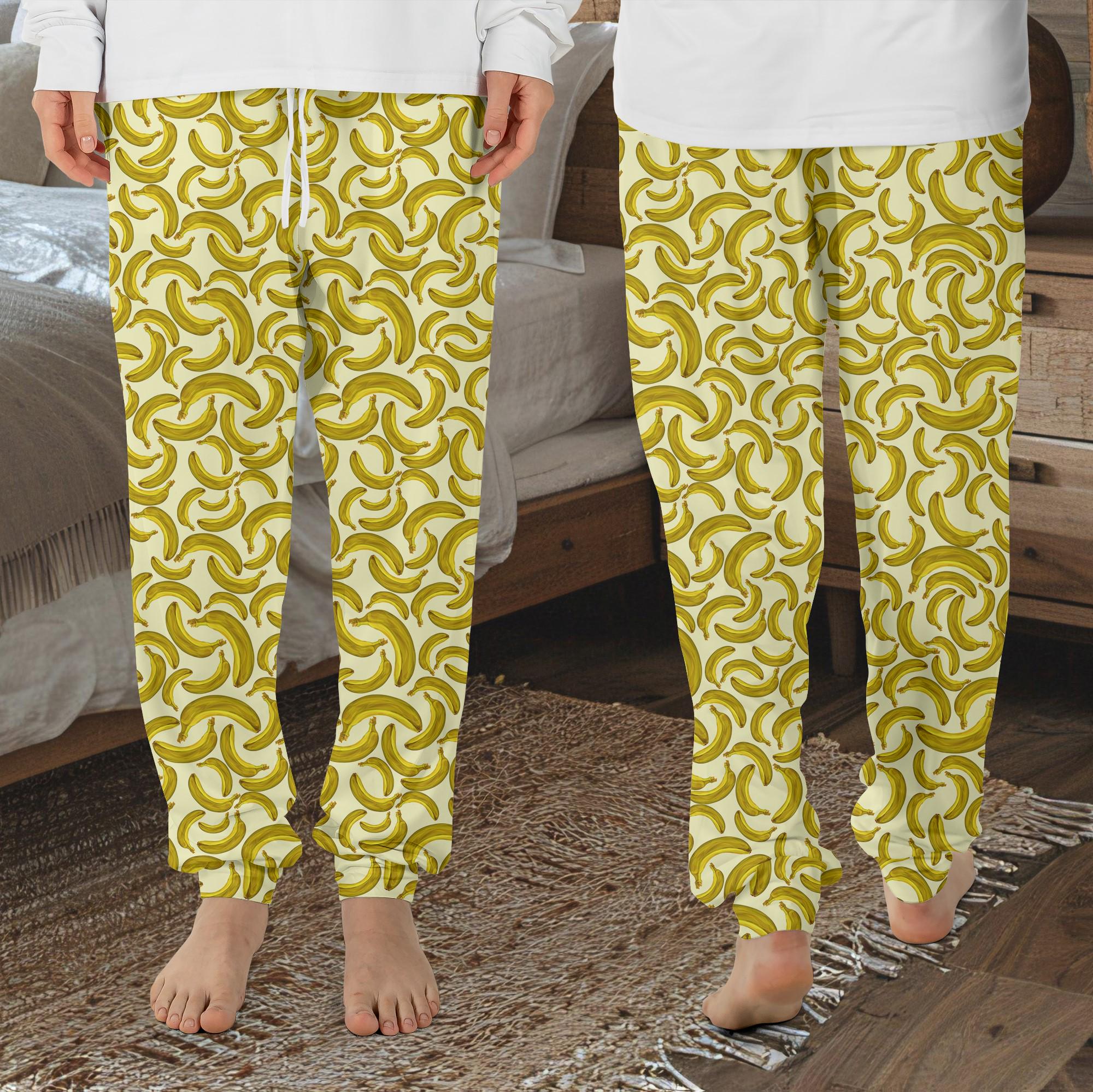 Banana Pajama Pants, Banana Pants, Banana Gift, Banana