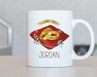 Wedding Planner Mug, Personalized Wedding Planner Coffee Cup, Wedding Planner Present, Wedding Planner Gift Ideas LB187