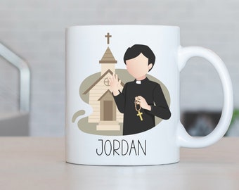 Pastor Mug, Personalized Pastor Coffee Cup, Pastor Present, Pastor Gift Ideas, Pastor Birthday Gifts LB183